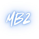 MBZ neon logo